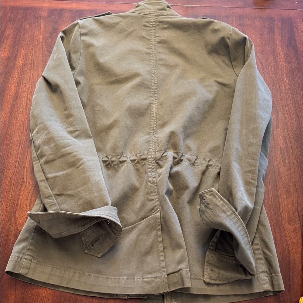 Lucky Woman’s  Brand Olive Women's Utility Jacket - Picture 3 of 11